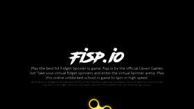 What Fisp.io website looked like in 2020 (3 years ago)