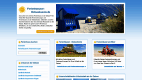 What Ferienhaeuser-ostseekueste.de website looked like in 2020 (4 years ago)