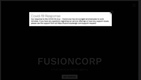 What Fusioncorpdesign.com website looked like in 2020 (4 years ago)