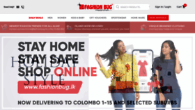 What Fashionbug.lk website looked like in 2020 (3 years ago)