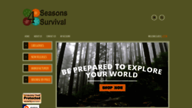 What Fourseasonssurvival.com website looked like in 2020 (3 years ago)