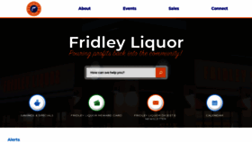 What Fridleyliquor.com website looked like in 2020 (4 years ago)