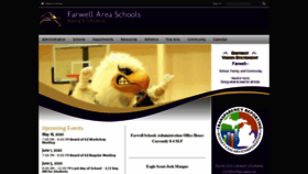 What Farwellschools.net website looked like in 2020 (4 years ago)