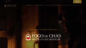 What Fogodechao.com.br website looked like in 2020 (3 years ago)