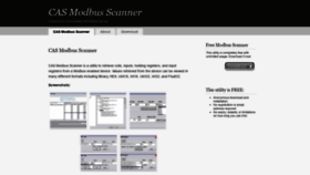 What Freemodbus.com website looked like in 2020 (3 years ago)