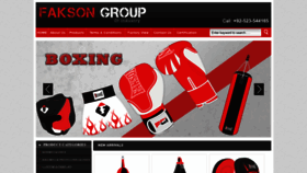 What Fakson.com website looked like in 2020 (4 years ago)