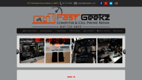 What Fastgeekz.com website looked like in 2020 (3 years ago)