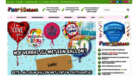 What Feestbazaar.nl website looked like in 2020 (5 years ago)
