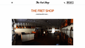 What Fretshopva.com website looked like in 2020 (4 years ago)