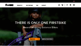 What Firstbike.us website looked like in 2020 (3 years ago)