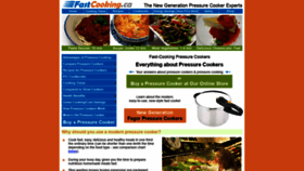 What Fastcooking.ca website looked like in 2020 (3 years ago)