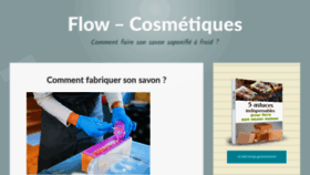 What Flow-cosmetiques.com website looked like in 2020 (4 years ago)