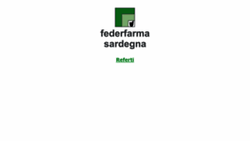 What Federfarmasardegna.it website looked like in 2020 (4 years ago)