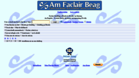 What Faclair.com website looked like in 2020 (3 years ago)
