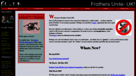 What Frothersunite.com website looked like in 2020 (4 years ago)