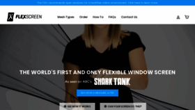 What Flexscreen.net website looked like in 2020 (5 years ago)