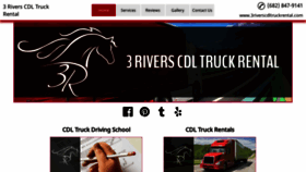 What Fortworthcdltruckrental.com website looked like in 2020 (4 years ago)