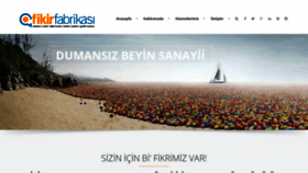 What Fikirfabrikasi.com.tr website looked like in 2020 (4 years ago)