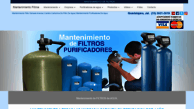 What Filtrosdeagua.net website looked like in 2020 (4 years ago)