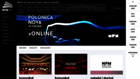 What Filharmonia.wroclaw.pl website looked like in 2020 (3 years ago)