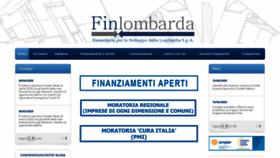 What Finlombarda.it website looked like in 2020 (3 years ago)