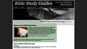 What Freebiblestudyguides.org website looked like in 2020 (3 years ago)