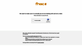 What Fnacspectacles.com website looked like in 2020 (3 years ago)