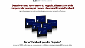 What Fbparalosnegocios.com website looked like in 2020 (4 years ago)