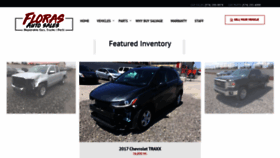 What Florasauto.com website looked like in 2020 (3 years ago)
