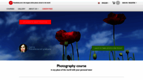 What Fotoshkola.net website looked like in 2020 (3 years ago)