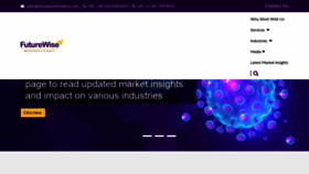 What Futurewiseresearch.com website looked like in 2020 (3 years ago)