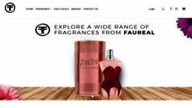 What Faureal.co.za website looked like in 2020 (3 years ago)