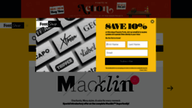 What Fontshop.de website looked like in 2020 (3 years ago)