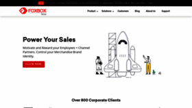 What Foxboxretail.com website looked like in 2020 (4 years ago)