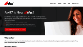 What Fax87.com website looked like in 2020 (3 years ago)