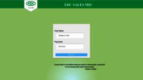 What Fdcsalesinfo.com website looked like in 2020 (3 years ago)