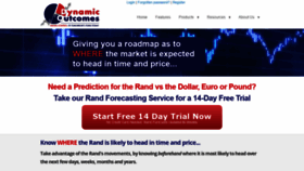 What Forexforecasts.co.za website looked like in 2020 (3 years ago)