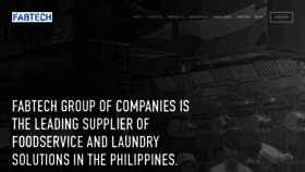 What Fabtech.com.ph website looked like in 2020 (4 years ago)