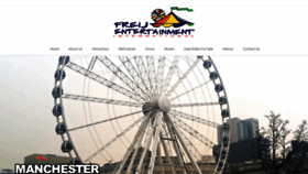 What Freijentertainment.com website looked like in 2020 (4 years ago)