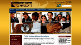 What Floridabusinessvaluation.com website looked like in 2020 (3 years ago)