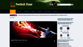 What Footballfiano.com website looked like in 2020 (4 years ago)