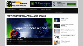 What Freeforexpromo.com website looked like in 2020 (3 years ago)