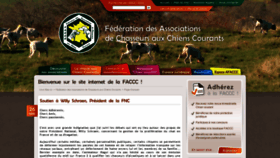 What Faccc.fr website looked like in 2020 (3 years ago)