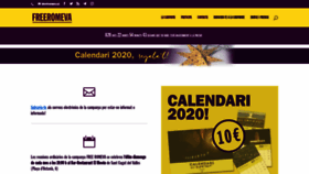 What Freeromeva.cat website looked like in 2020 (3 years ago)