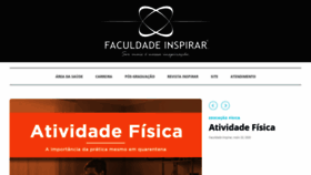 What Fisioterapia.com.br website looked like in 2020 (4 years ago)