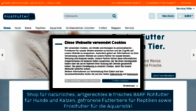 What Frostfutter.de website looked like in 2020 (3 years ago)