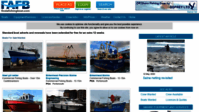 What Findafishingboat.com website looked like in 2020 (3 years ago)