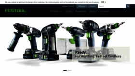 What Festoolusa.com website looked like in 2020 (3 years ago)