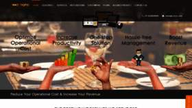 What Foodenginepos.com website looked like in 2020 (3 years ago)