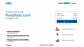 What Floodloan.com website looked like in 2020 (3 years ago)